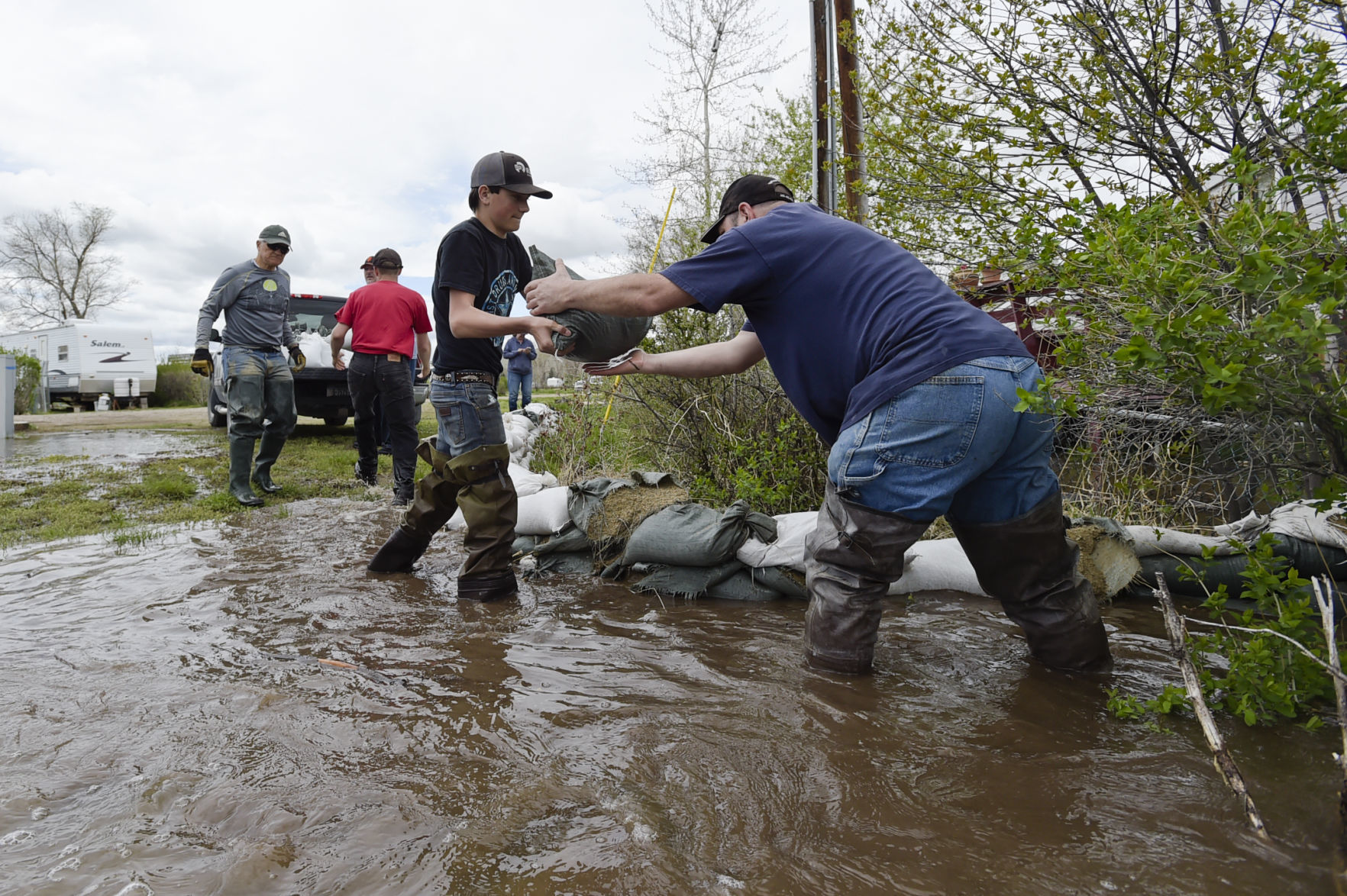 Helena Campground and RV Park flooding